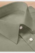 MEN COTTON FLEX SHIRT LUXO - LT GREY