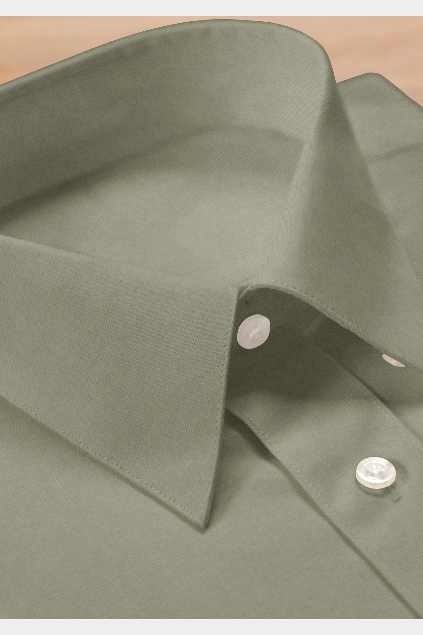 MEN COTTON FLEX SHIRT LUXO - LT GREY
