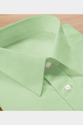PREMIUM PURE COTTON SATIN SHIRT HOLAND- PASTEL GREEN