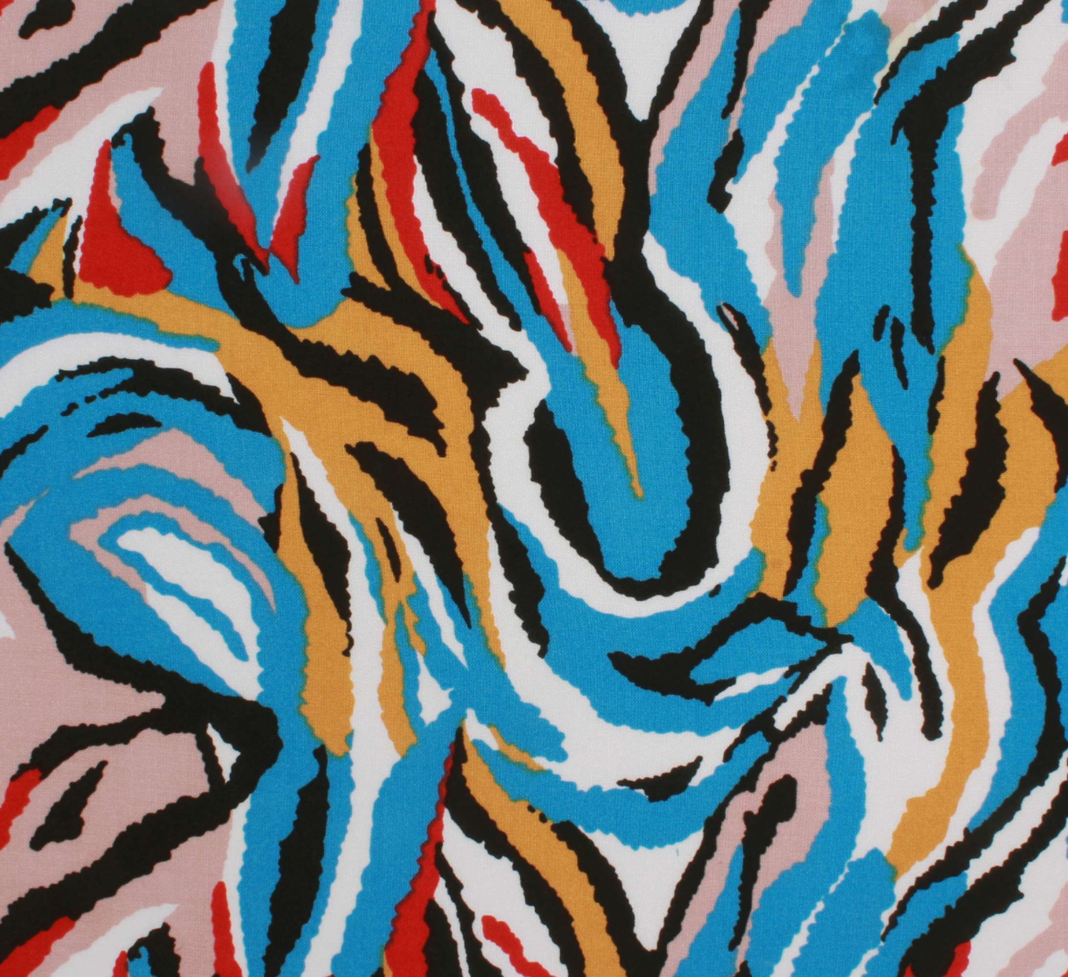 Premium Imported Printed Rayon /Viscose Unstitched Shirting Fabric-BDR-46-Precut - Blackdobby  # #