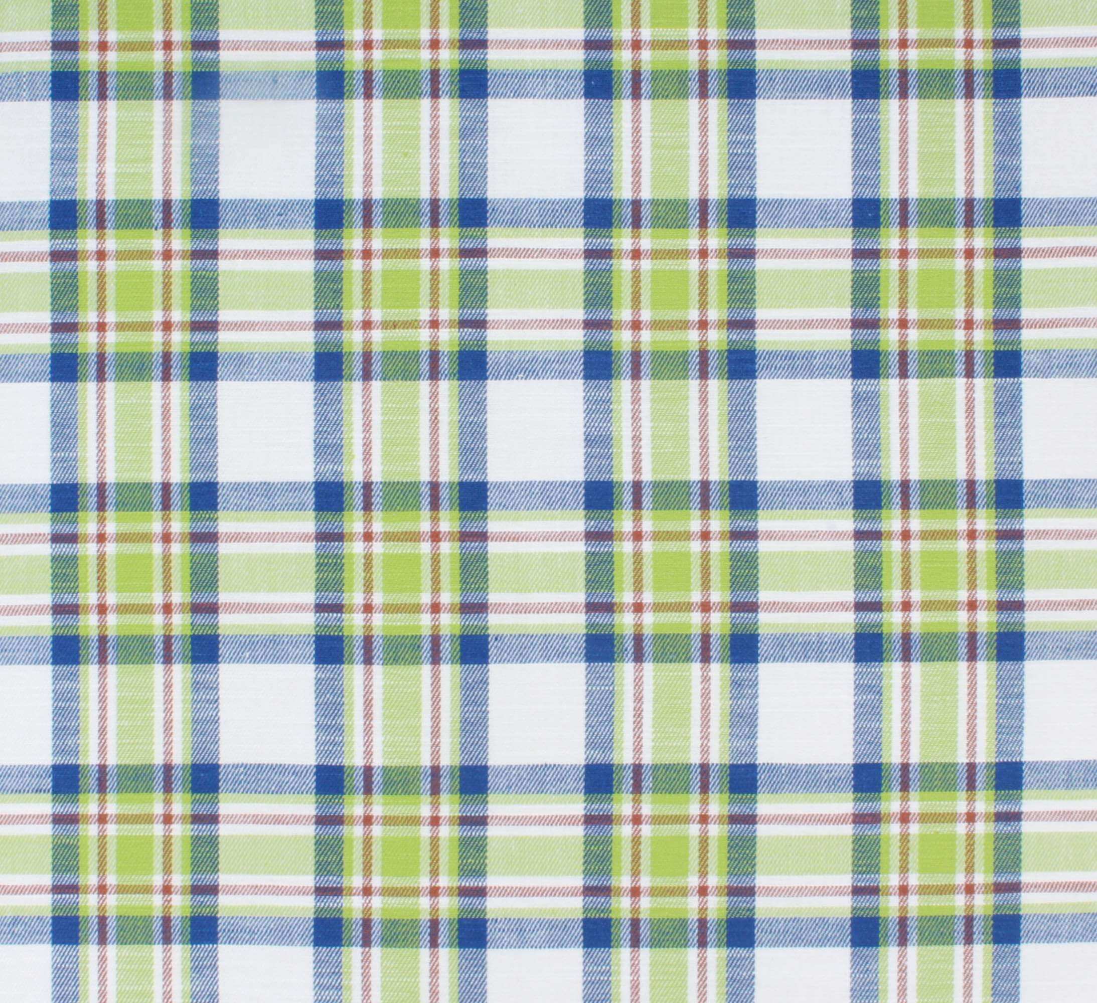 Premium 100% Pure Cotton Twill Checks Mill Made Fabric-BDRTCK-230-Pre Cut - Blackdobby  # #