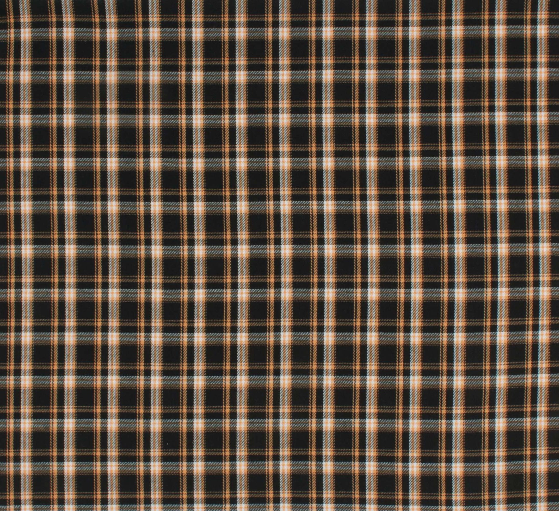 Premium 100% Pure Cotton  Indigo Twill Check Mill Made Fabric-BDITC-38 - Blackdobby  # #