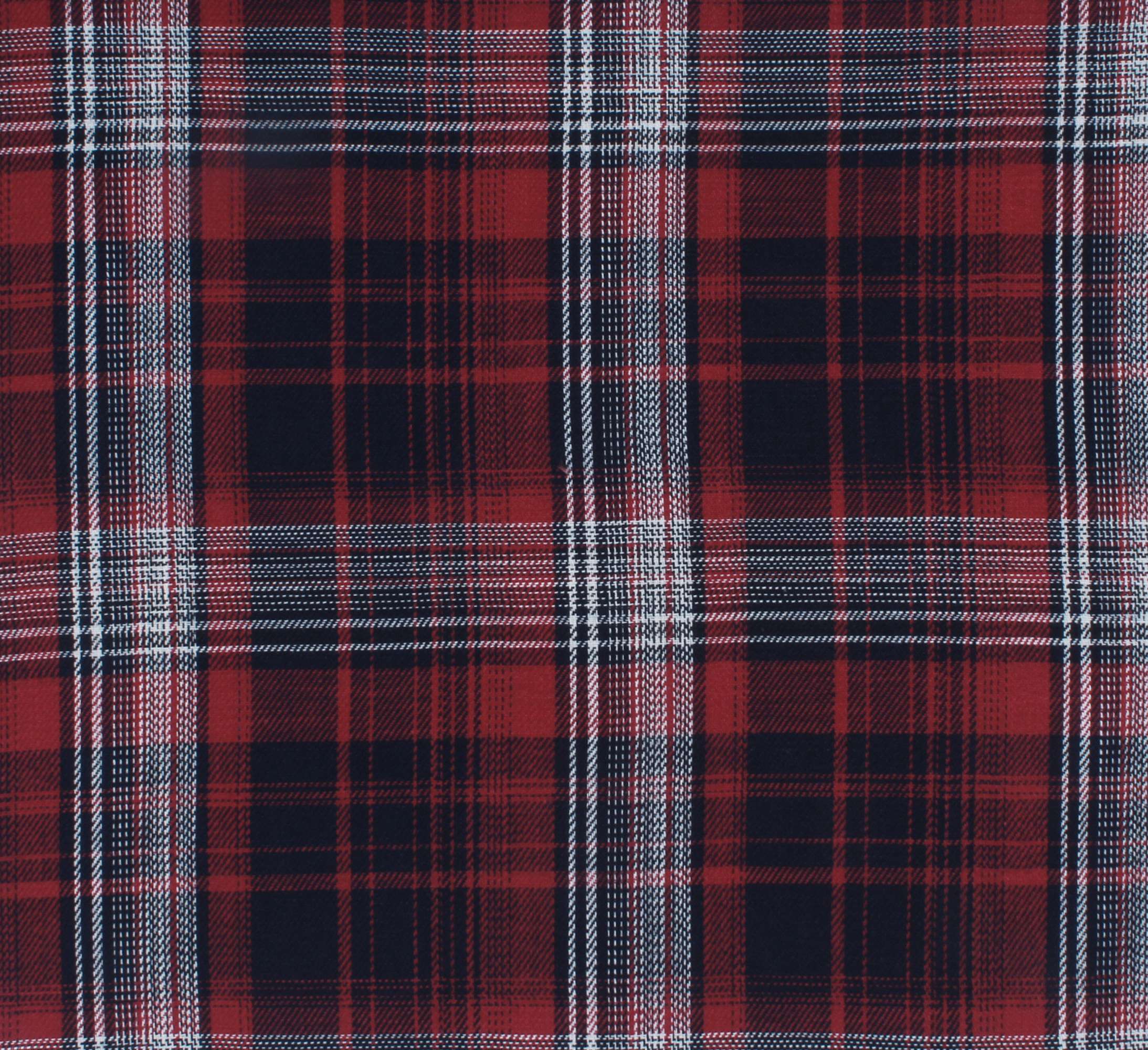 Premium 100% Pure Cotton  Indigo Twill Check Mill Made Fabric-BDITC-93 - Blackdobby  # #