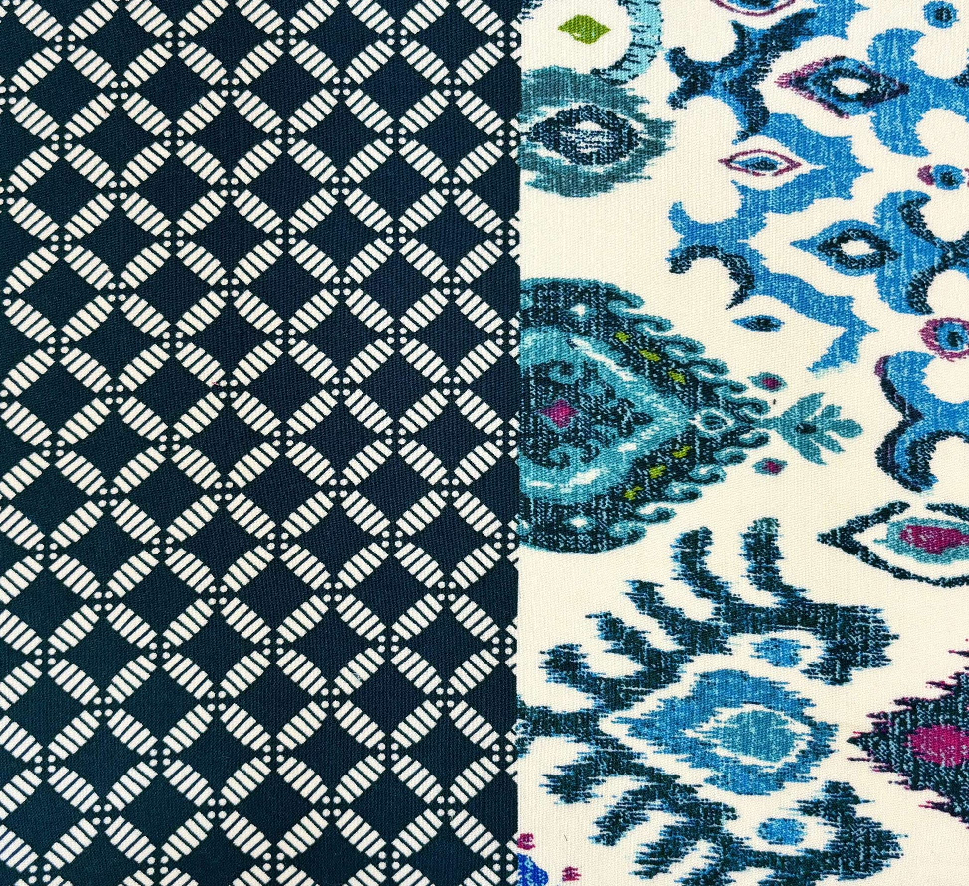 Premium Printed Rayon /Viscose  Unstitched Shirting Fabric-BDR-552 - Blackdobby  # #