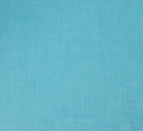 Premium 100% Pure Cotton Plain Sky blue Colour  Chambray  Mill Made Unstitched  Shirting Fabric-BDCHA-270