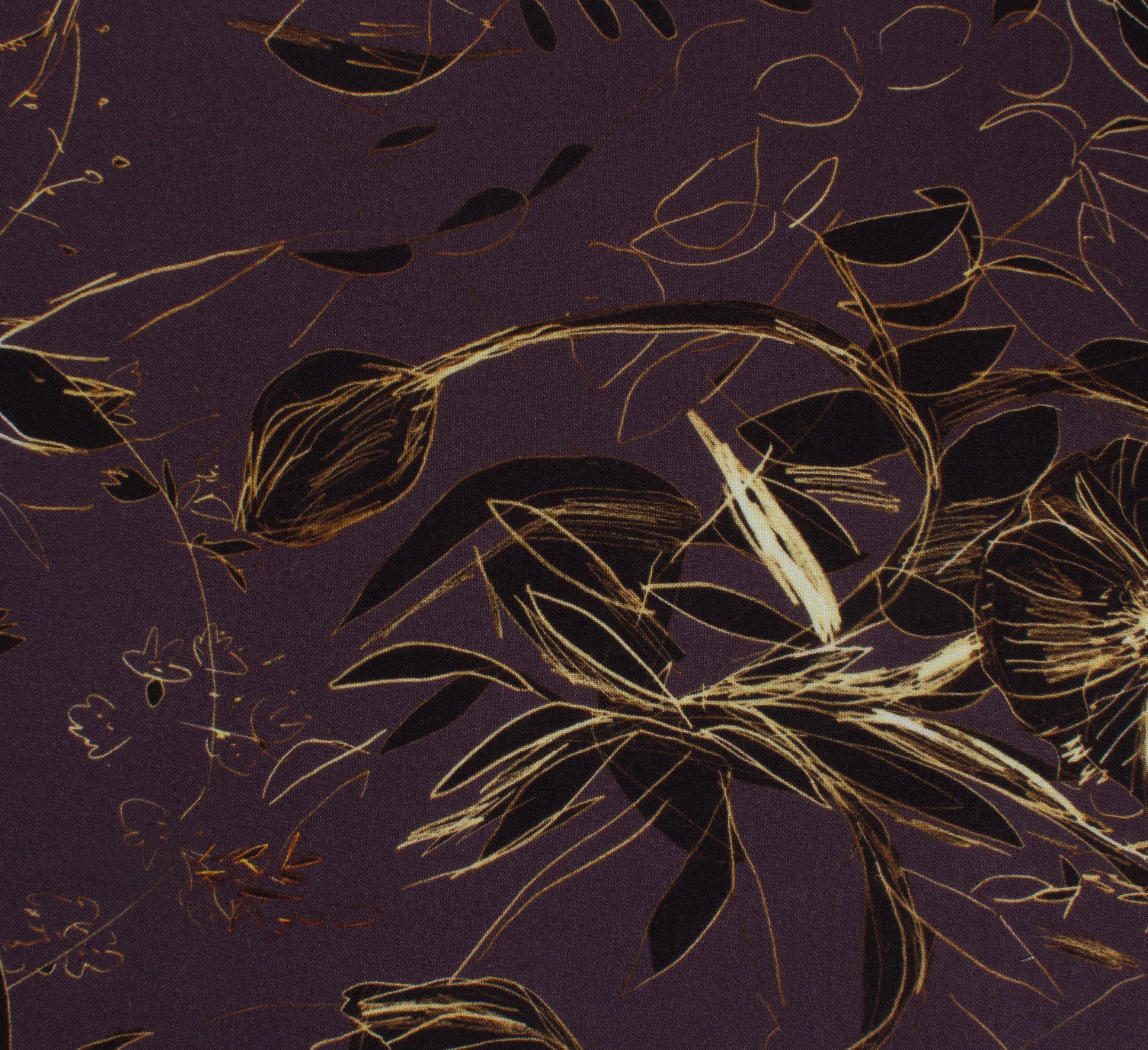 Abstract  Rayon print Unstitched Shirting Fabric-BDR-639