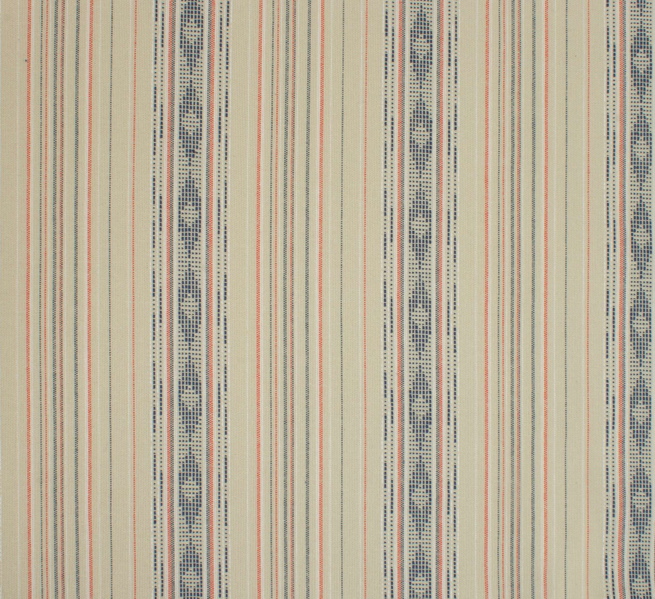 100% Pure Cotton  Ethnic Stripe Mill Made Unstitched Shirting Fabric- BDRST-521
